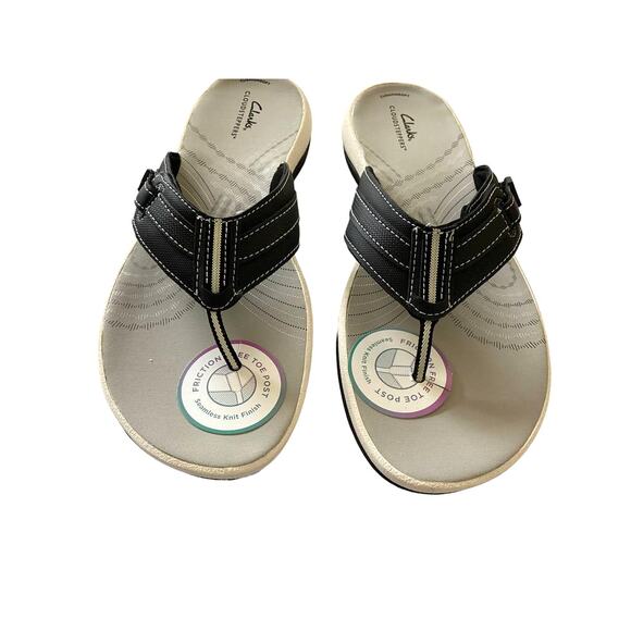 Cloud Steppers By Clarks "Sunmaze Daisy" Thong Flip Flop Women's ‎ 12 - Picture 5 of 6